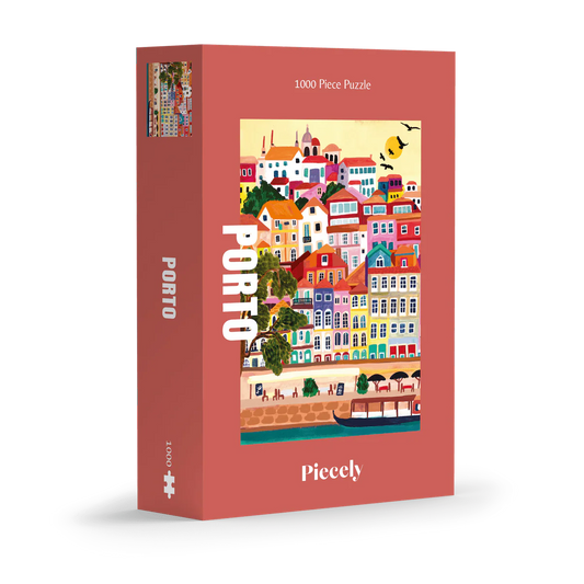 Puzzle Porto - 1000 pièces - Piecely - Margothe