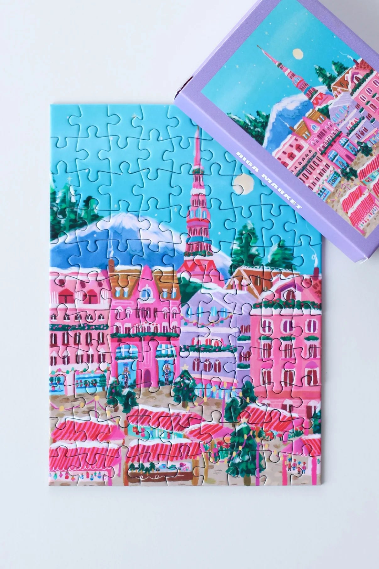 Mini-puzzle Riga Market - 99 pièces - Margothe