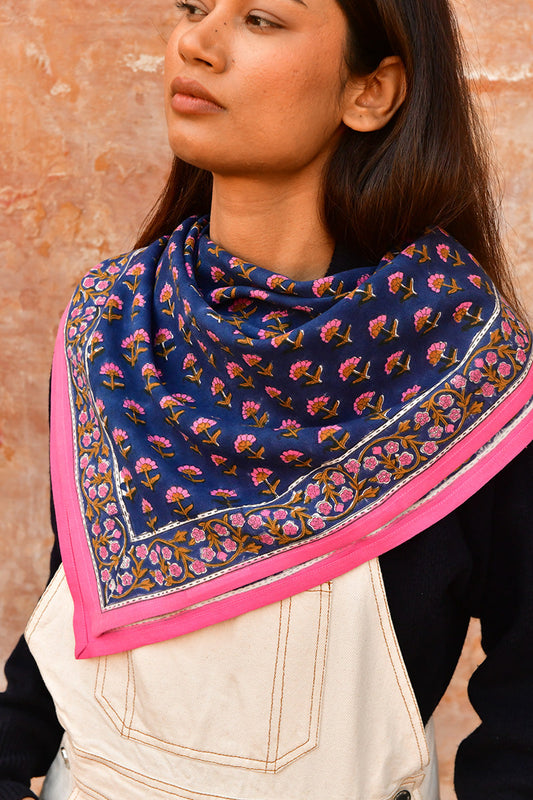 Grand foulard SÉLÉNÉ Nuit