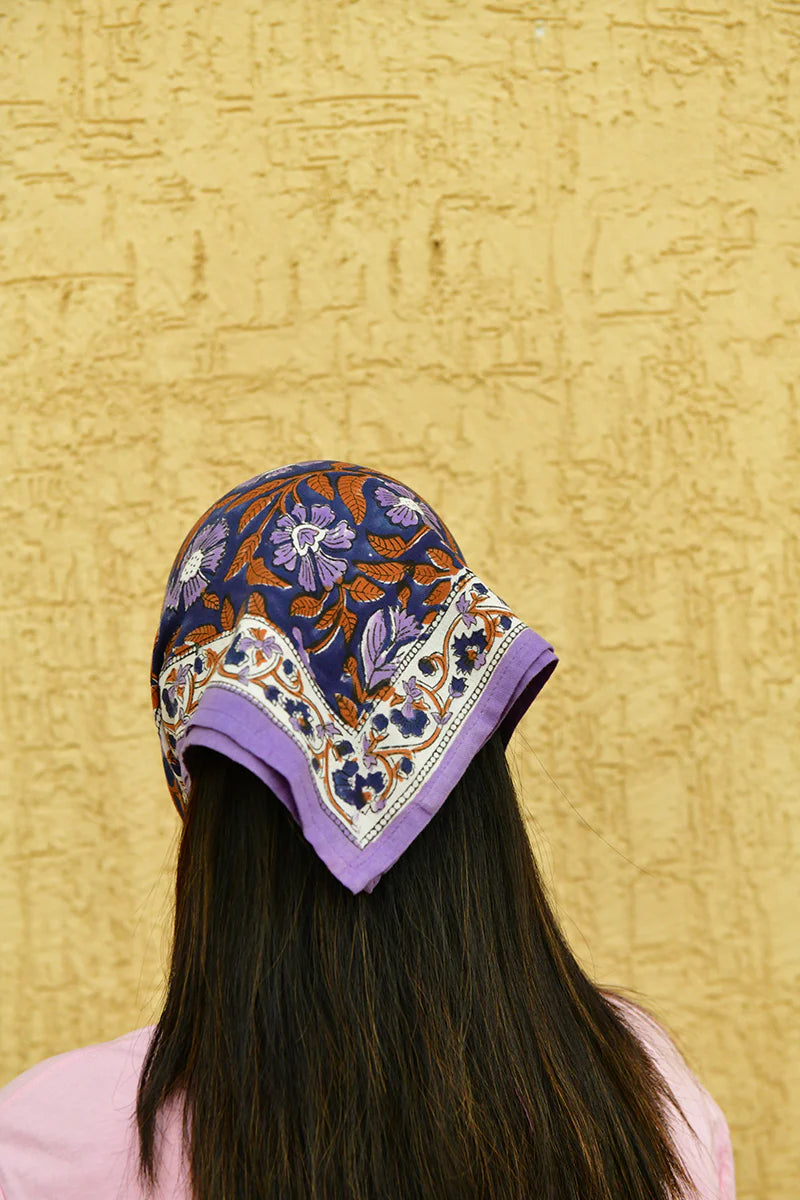 Petit foulard N°115 Nuit - Byzantine - Margothe