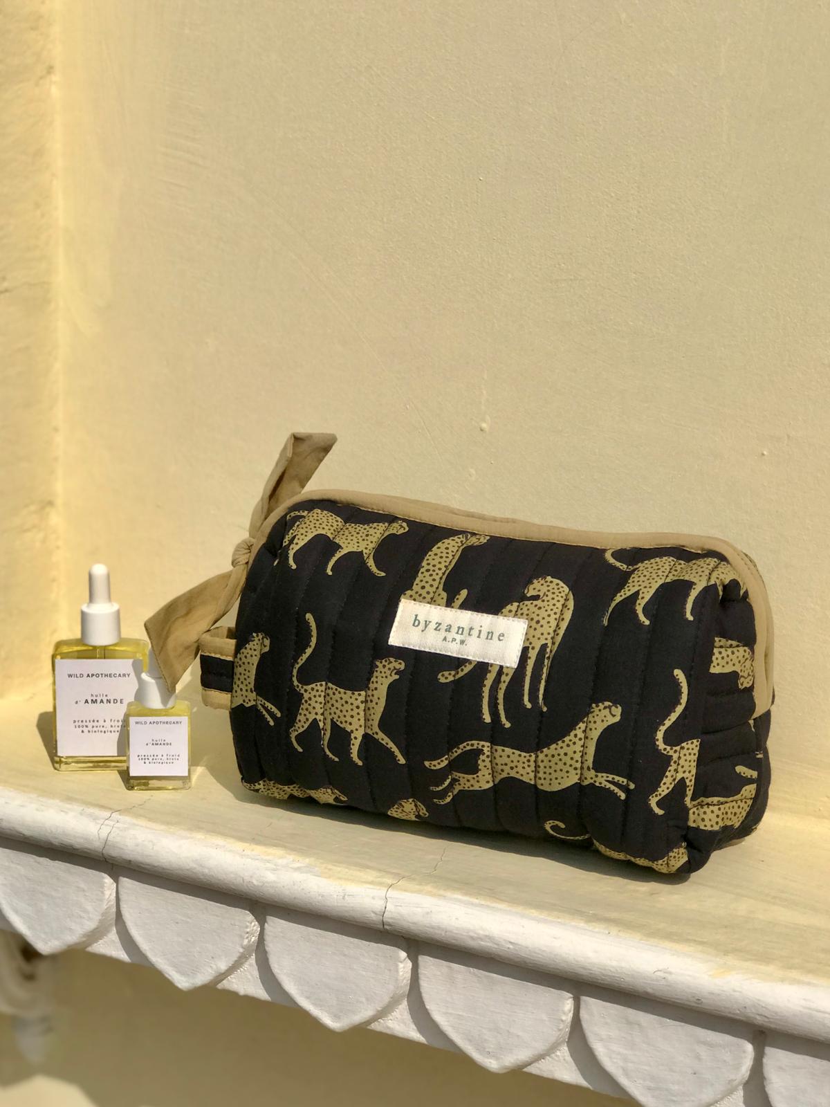 Petite trousse de toilette - Fauve Nuit