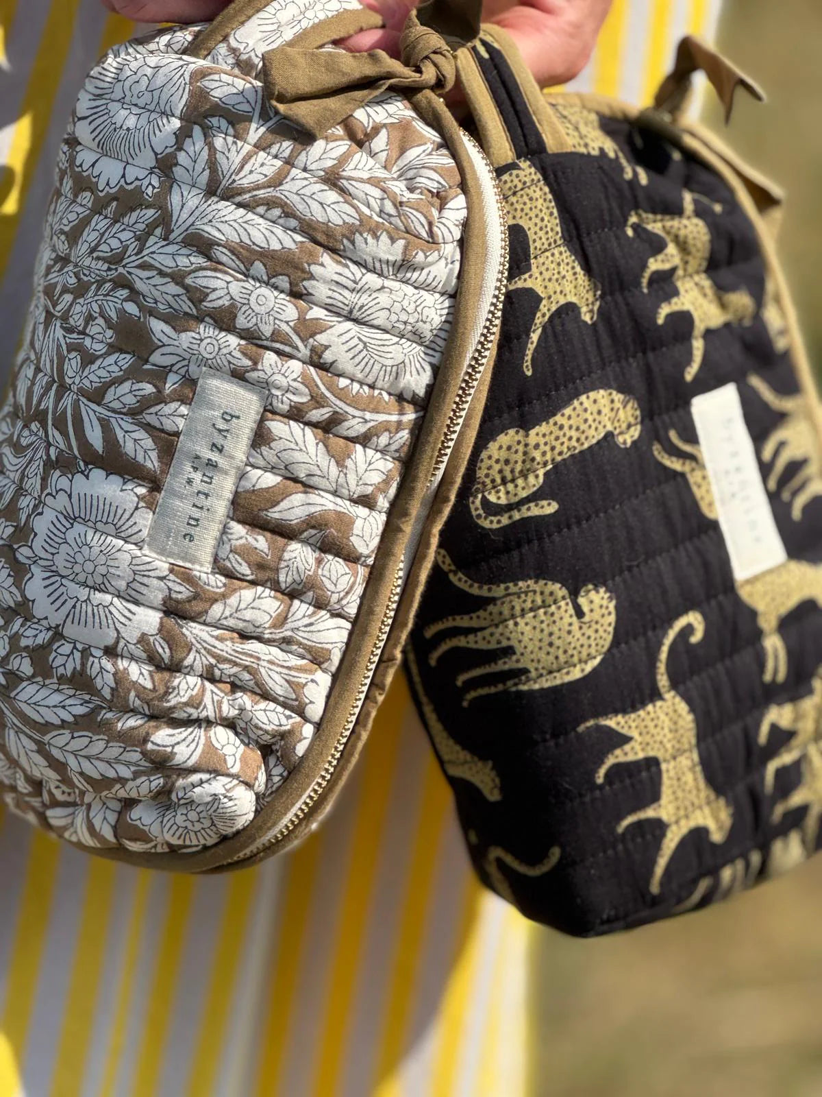 Petite trousse de toilette Antioche Kaki - Byzantine - Margothe