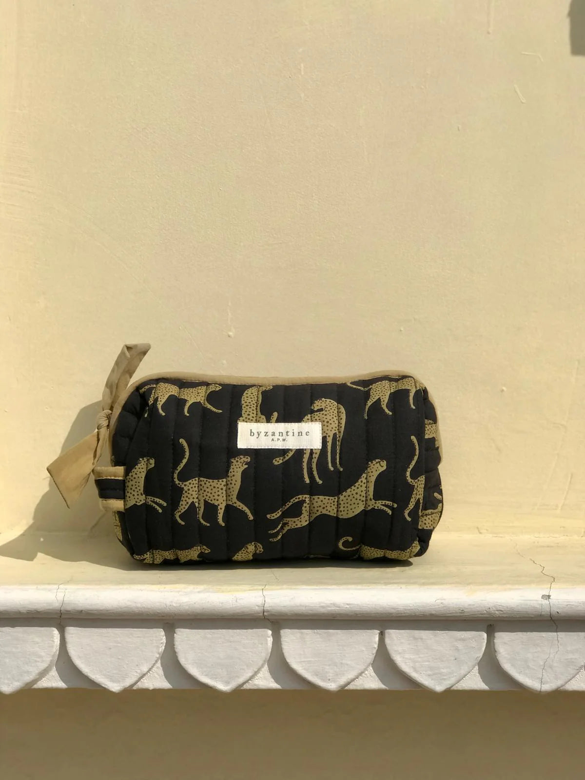 Petite trousse de toilette Fauve Nuit - Byzantine - Margothe